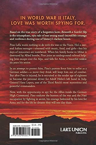 Beneath a Scarlet Sky: A Novel by Mark Sullivan