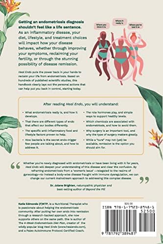Heal Endo: An Anti-Inflammatory Approach to Healing from Endometriosis by Katie Edmonds