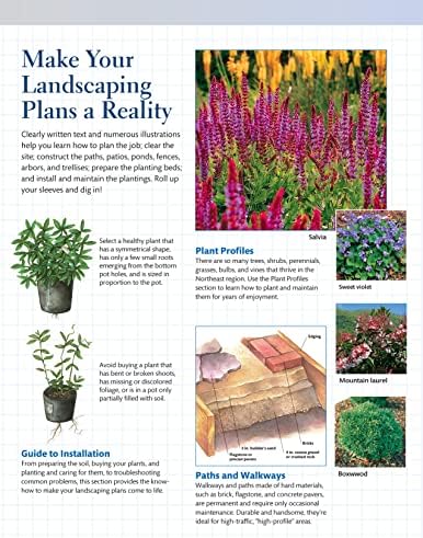 Northeast Home Landscaping, Fourth Edition: 54 Landscape Designs with 200+ Plants & Flowers for Your Region (Creative Homeowner) USA: CT, MA, ME, NH, NY, RI, VT - Canada: NB, NS, ON, PEI, and QC by Ruth Rogers Clausen