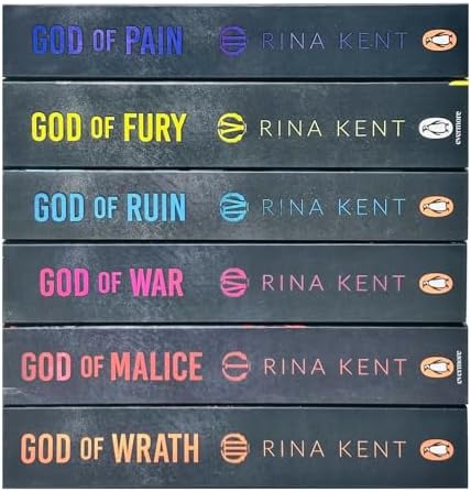 Legacy of Gods Series Collection 6 Books Set By Rina Kent (God of Pain, God of Fury, God of Ruin, God of War, God of Malice & God of Wrath) by Rina Kent