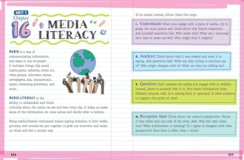 The Big Fat Middle School English Language Arts Workbook: 100+ ELA Practice Exercises (Big Fat Notebooks) by Workman Publishing