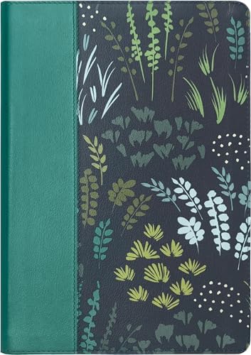 NLT Life Application Study Bible, Third Edition, Large Print (LeatherLike, Meadow Teal, Red Letter) by New Living Translation