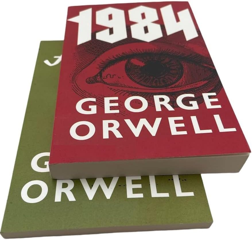1984 Animal Farm - SET OF TWO BOOKS by GEORGE orwel