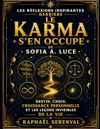 Les Réflexions Inspirantes Derrière Le Karma S'occupe De Sofia a. Luce: Destin, Choix, Croissance Personnelle Et Les Leçons Invisibles De La Vie (French Edition) by Raphaël Serenval