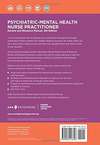 Psychiatric-Mental Health Nurse Practitioner Review and Resource Manual, 4th Edition by Kathryn Johnson