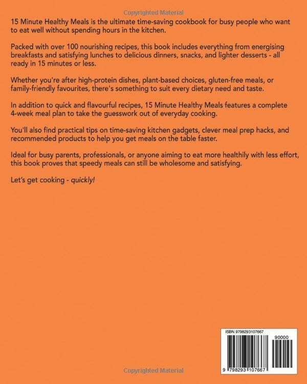 15 Minute Healthy Meals (UK Edition) by Dannii Martin