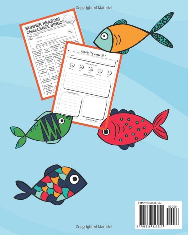 Summer Reading Challenge Journal for Kids Grades 1-4: Summer Learning Workbook to Help Prevent Summer Slide and Encourage Summer Reading for Grade 1, ... 3 and Older Reluctant Readers and Writers by Creative Heart Press