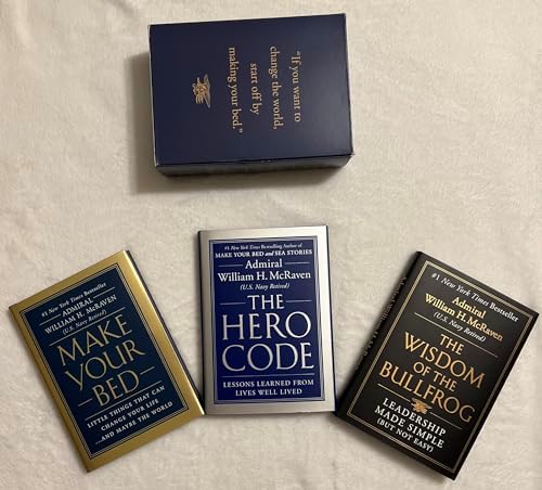 The Make your bed Collection by Admiral William H McRaven