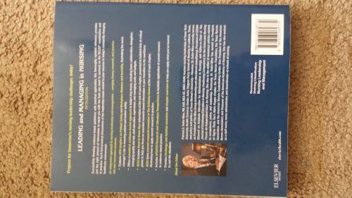 Leading and Managing in Nursing by Patricia S. Yoder-Wise RN EdD NEA-BC ANEF FAAN