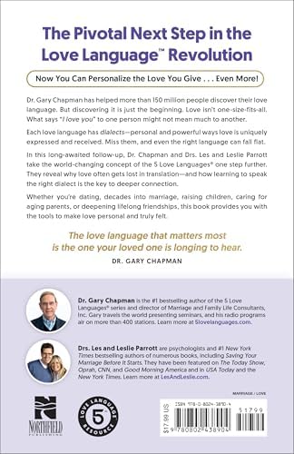 The Love Language™ That Matters Most: How to Personalize Love So They Really Feel It by Gary Chapman