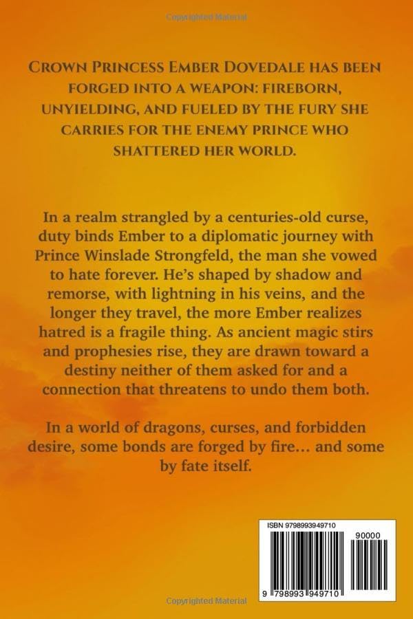 A Curse of Shadow and Fire: An Enemies-to-Lovers Dragon Romantasy by R.V. Nollson