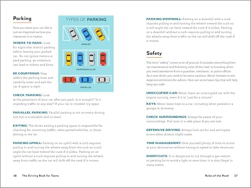 The Driving Book for Teens: A Beginner's Guide to Becoming a Safe, Smart, and Skilled Driver by Maureen Stiles