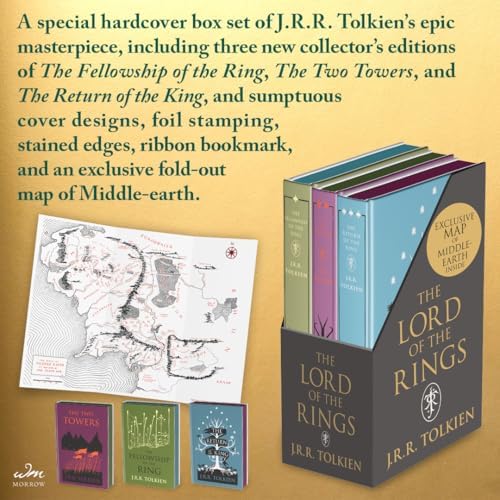 The Lord of the Rings Collector’s Edition Box Set: Includes The Fellowship of the Ring, The Two Towers, and The Return of the King by J.R.R. Tolkien