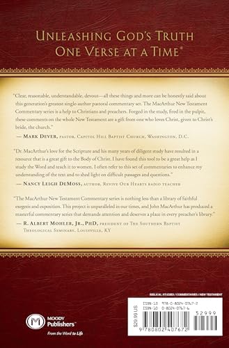 Romans 1-8 MacArthur New Testament Commentary (Volume 15) by John MacArthur