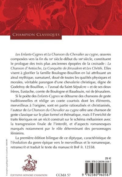 Les Enfants-Cygnes suivi de La Chanson du Chevalier au Cygne - (D'après le ms. Paris, BnF fr. 12558) by Claude Lachet