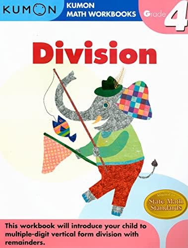 Kumon Grade 4 Division (Kumon Math Workbooks) by Kumon Publishing