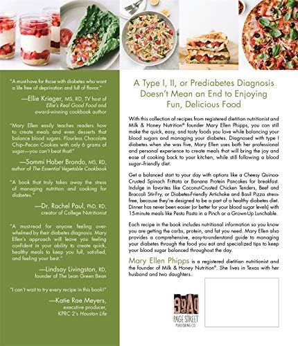 The Easy Diabetes Cookbook: Simple, Delicious Recipes to Help You Balance Your Blood Sugars by Mary Ellen Phipps