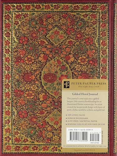 Gilded Floral Journal by Peter Pauper Press