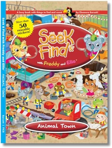 Seek & Find With Freddy and Ellie 10 Pack by Eleonora Barsotti
