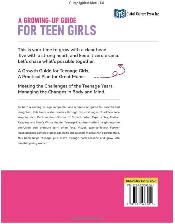 A GROWING-UP GUIDEFOR TEEN GIRLS by JIE LI PAN