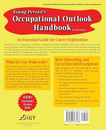 Young Person's Occupational Outlook Handbook by EDITORS AT JIST