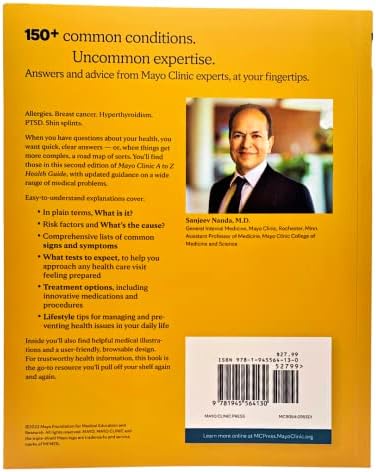 Mayo Clinic A to Z Health Guide, 2nd Edition: What You Need to Know about Signs, Symptoms, Diagnosis and Treatment by Sanjeev Nanda M.D.