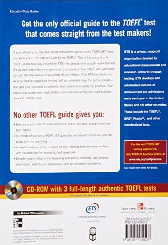 Official Guide to the TOEFL Test (+ CD) by Educational Testing Service