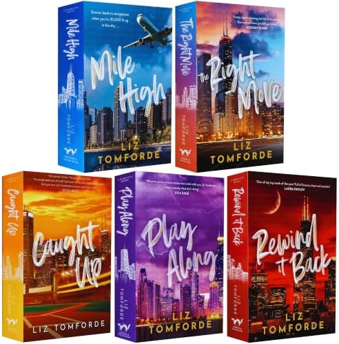 Windy City Series 5 Books Collection Set (Mile High, The Right Move, Caught Up, Play Along & Rewind It Back) by Liz Tomforde