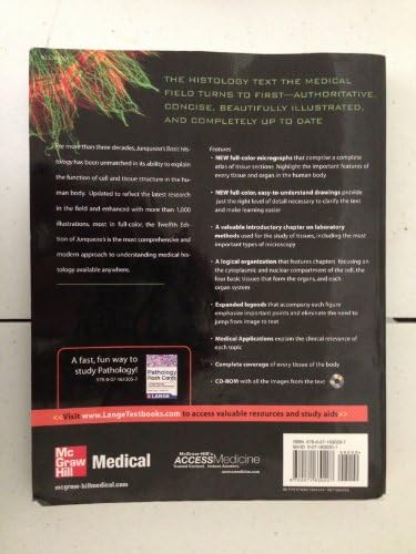 Junqueira's Basic Histology: Text & Atlas by Anthony L. Mescher