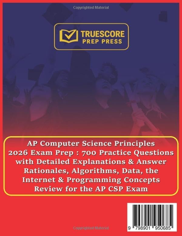 Unofficial AP Computer Science Principles 2026 Exam Prep by Yolanda Mensah