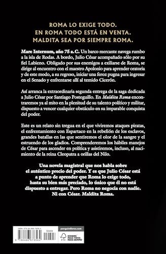 Maldita Roma: La conquista del poder de Julio César / Accursed Rome (SERIE JULIO CÉSAR) (Spanish Edition) by Santiago Posteguillo