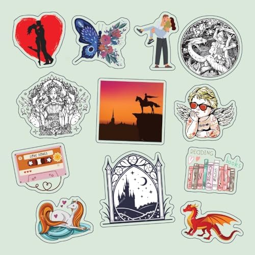 Romantasy Stickers: Over 500 Stickers (Dover Pictorial Archive) by Dover Publications