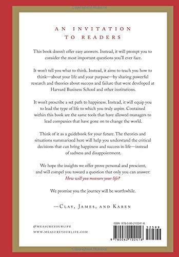 How Will You Measure Your Life? by Clayton M. Christensen