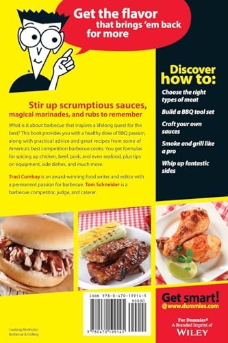 BBQ Sauces, Rubs and Marinades For Dummies (For Dummies Series) by Traci Cumbay