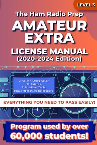 The Ham Radio Prep Extra Class License Manual by American Radio Club