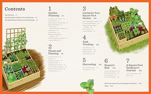 The Square Foot Gardening Planner: A 3-year Journal for Recording the Planning, Planting, and Care of Your Square Foot Garden by Square Foot Gardening Foundation