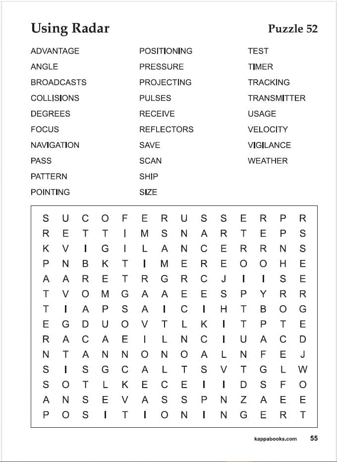 Giant Easy Word-Finds Word Search Puzzle Book by Kappa Books Publishers