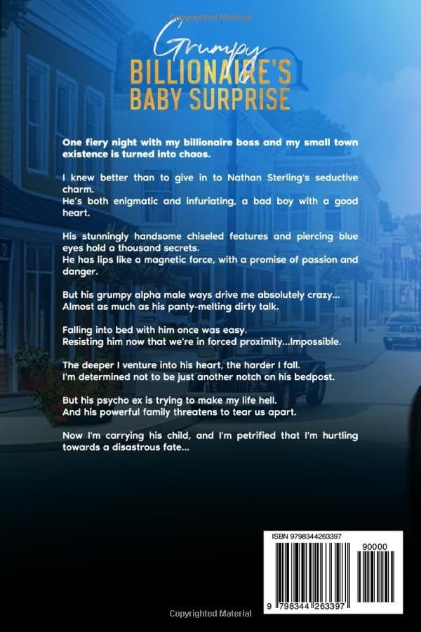 Grumpy Billionaire’s Baby Surprise: An Enemies to Lovers Small Town Romance by Trystan Tate