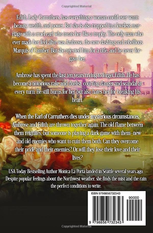 The Marquis's Second Chance: An Enemies to Lovers Regency Romance (Lords and Ladies of London) by Monica La Porta