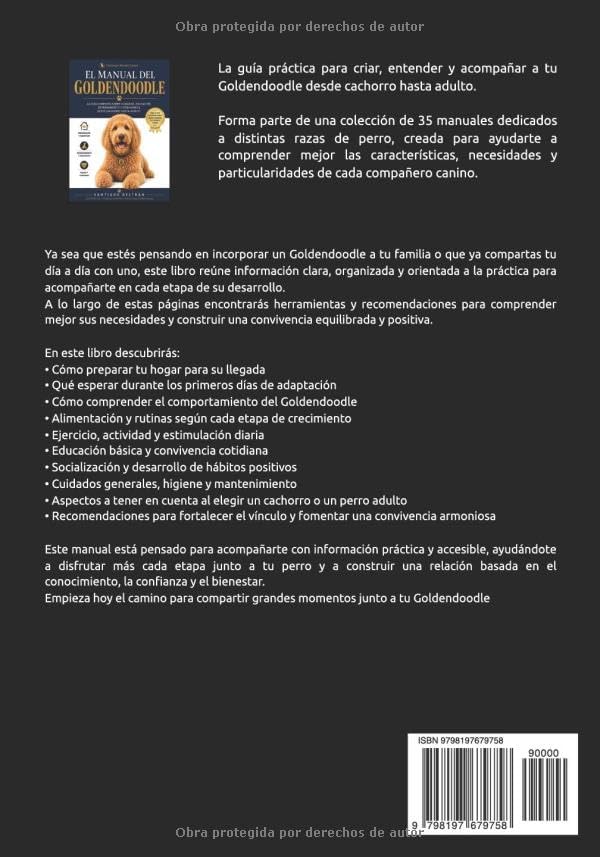 El Manual del Goldendoodle: Cuidados, educación y convivencia desde cachorro hasta adulto (Colección Vida Canina) (Spanish Edition) by Santiago Beltrán