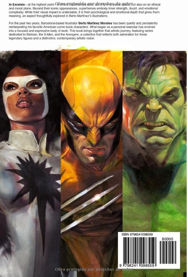 Excelsis Heroes: The Art of Berto Martínez Morales (Spanish Edition) by Berto Martínez Morales