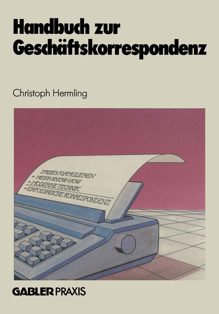 Handbuch zur Geschäftskorrespondenz (German Edition) by Christoph Hermling