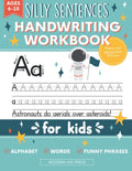 Handwriting Practice Book for Kids (Silly Sentences): Penmanship and Writing Workbook for Kindergarten, 1st, 2nd, 3rd and 4th Grade: Learn and Laugh by Tracing Letters, Sight Words and Funny Phrases by Modern Kid Press