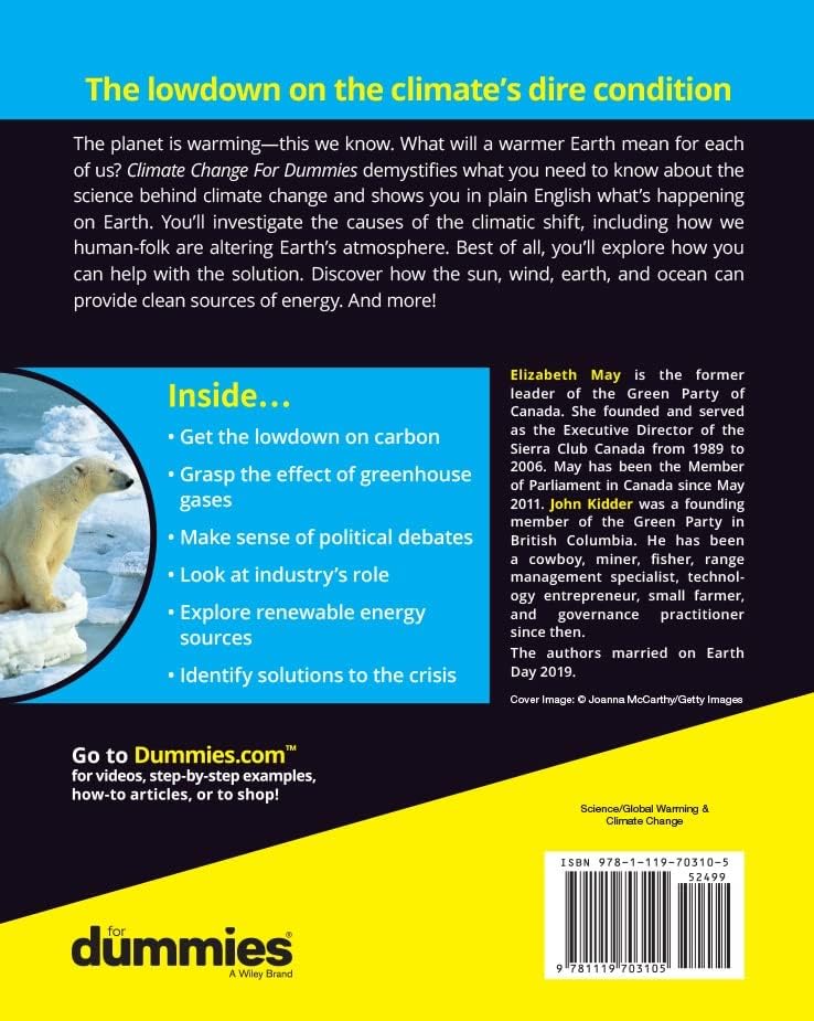 Climate Change For Dummies by Elizabeth May
