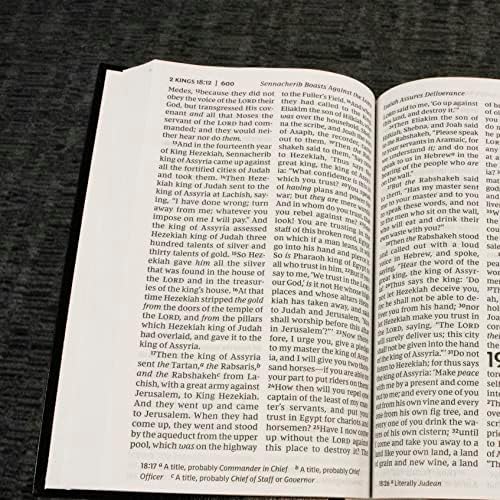 NKJV, Pew Bible, Large Print, Hardcover, Black, Red Letter, Comfort Print: Holy Bible, New King James Version by Thomas Nelson