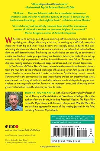The Paradox of Choice: Why More Is Less, Revised Edition – How to Escape Decision Fatigue and Boost Satisfaction with Behavioral Science by Nathan N. Cheek