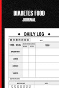 Diabetes Food Journal: Easy Monitoring System. Meal tracker, Blood Glucose Diary (daily + weekly), activity log. A Daily Log for Tracking Blood Sugar, Nutrition, and Activity by Lyda Rafferty