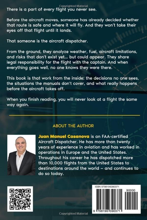 Your flight begins at my desk: Aircraft Dispatcher by Juan Manuel Casanova