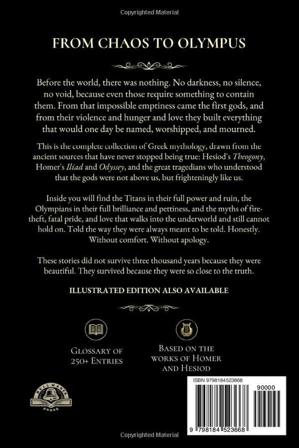 Greek Mythology - The Age of Gods: A Collection of Myths and Legends from Ancient Greece: Creation, Titans and the Olympians — Reader's Edition (Folklore, Myths & Legends) by Claudia Renberg