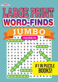 Jumbo Large Print Word-Finds Word Search Puzzle Book by Kappa Books Publishers